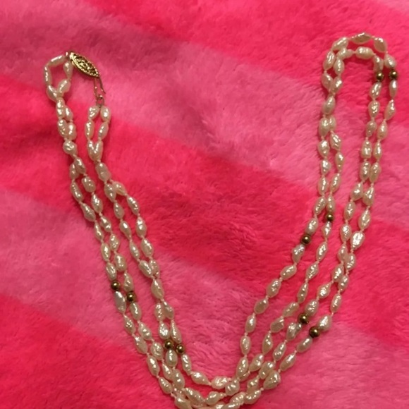 14k pearl necklace - Picture 7 of 8